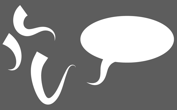 Advanced speech bubble example
