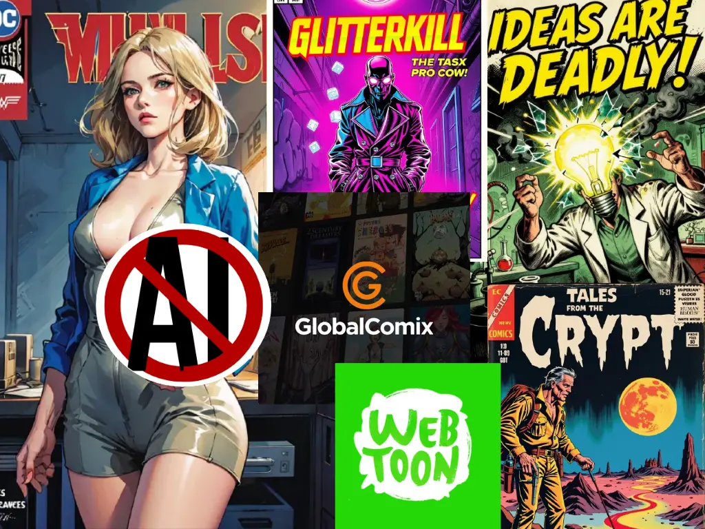 Rejected by Webtoon or GlobalComix? 6 Places to Monetizate Your AI Comics Now